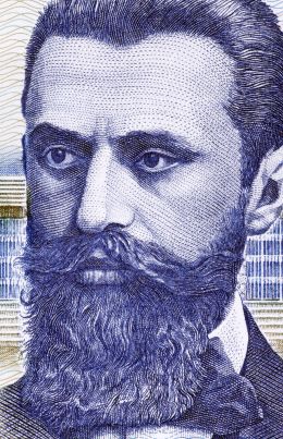 Dr. Theodor Herzl - Georgios Kollidas/Shutterstock.com